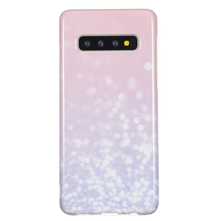 

All-wrapped Marble Pattern IMD TPU Case for Samsung Galaxy S10 Plus - Style I, Galaxy S10 Plus