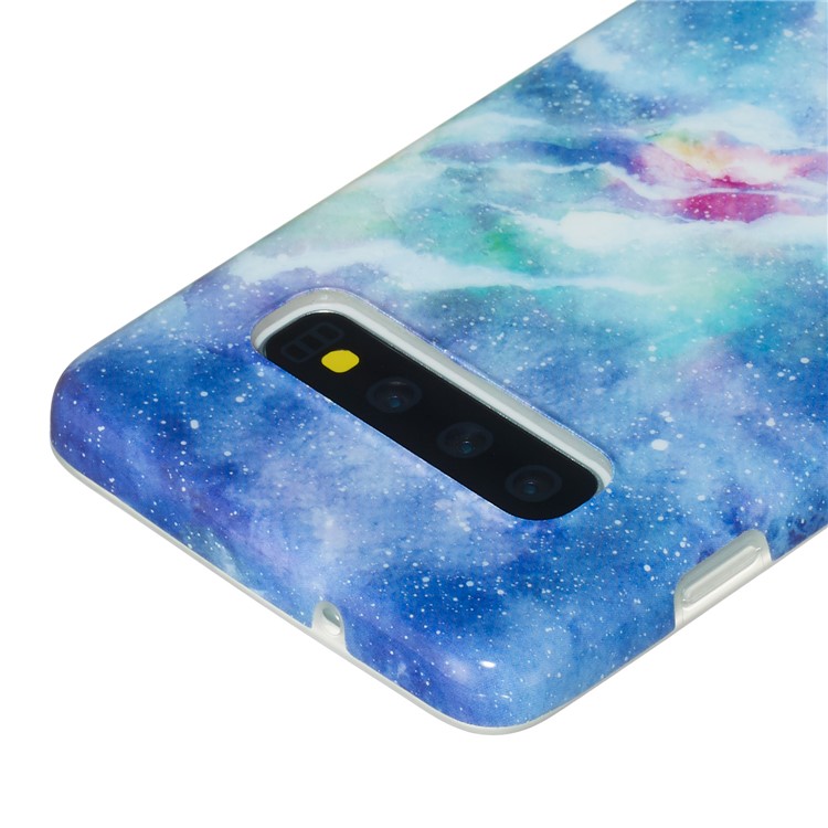 All-wrapped Marble Pattern IMD TPU Case for Samsung Galaxy S - Style C-6