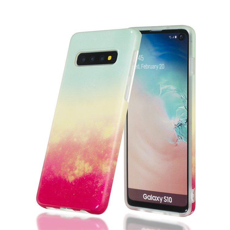 

All-wrapped Marble Pattern IMD TPU Case for Samsung Galaxy S - Style M, Galaxy S10