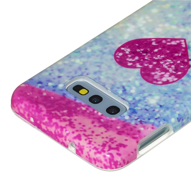 All-wrapped Marble Pattern IMD TPU Case for Samsung Galaxy S10e - Style E-6