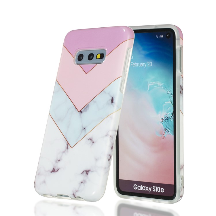 

Мраморный Чехол IMD TPU Для Samsung Galaxy S10e - Стиль D, Galaxy S10e