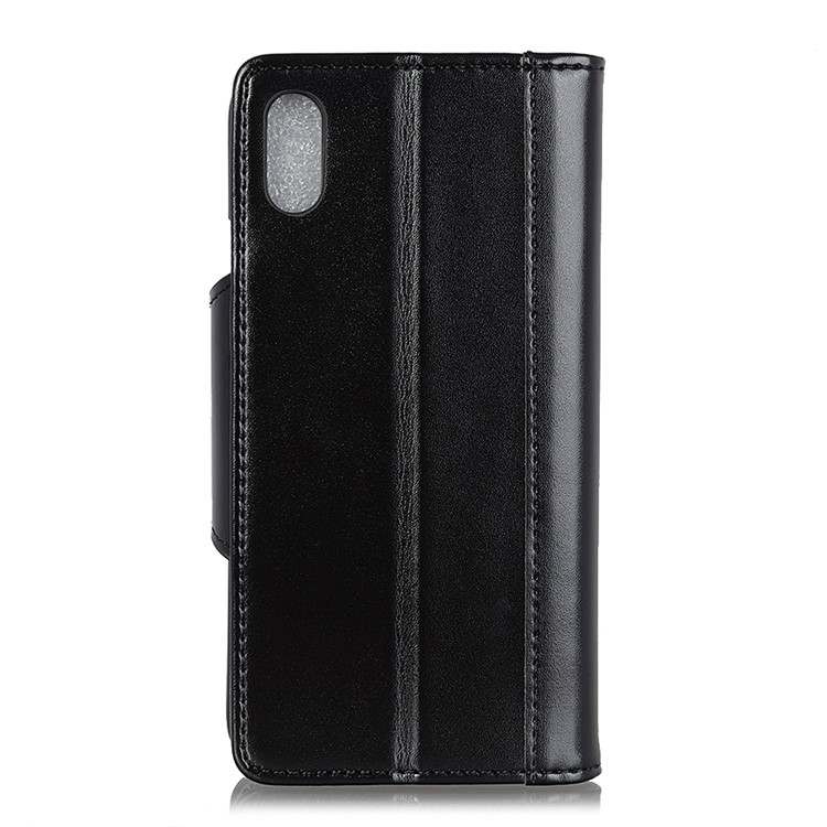 PU Leather Case for Samsung Galaxy A10e - Black-3