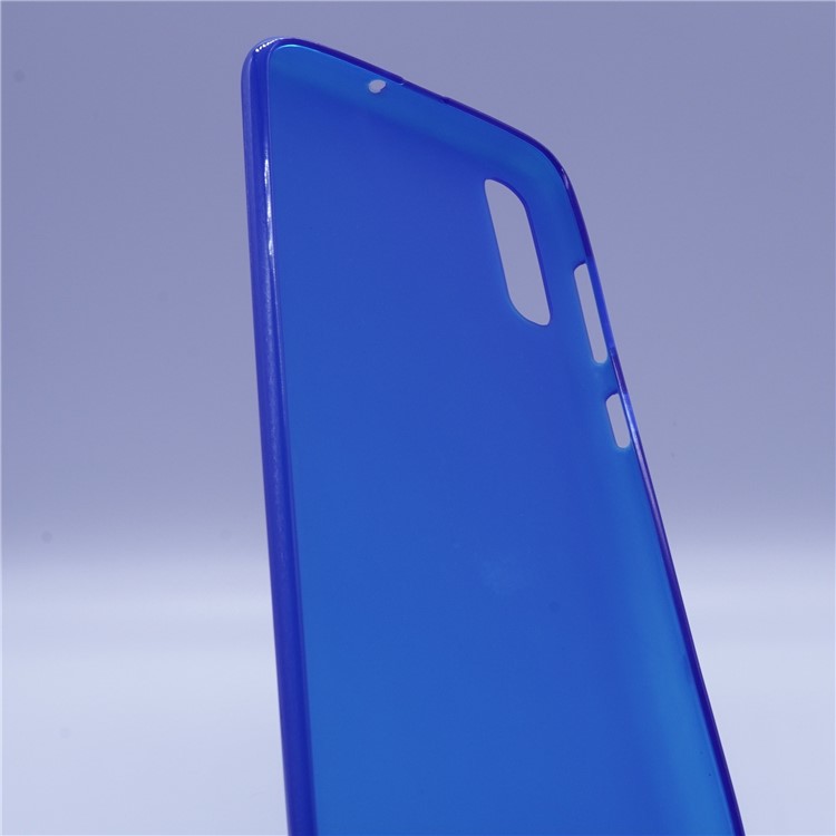 Double-sided Matte TPU Case for Samsung Galaxy A70 - Blue-6