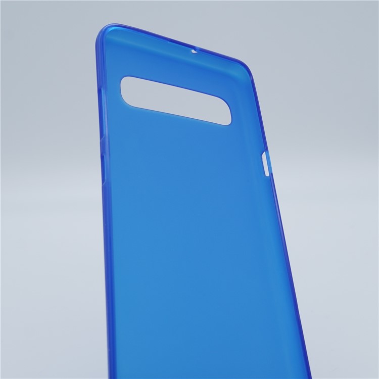 Double-sided Matte TPU Case for Samsung Galaxy S10 5G - Blue-3