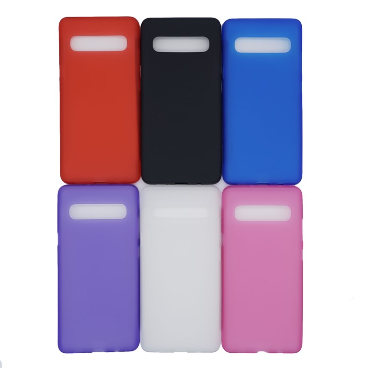 Double-sided Matte TPU Case for Samsung Galaxy S10 5G - Blue-7