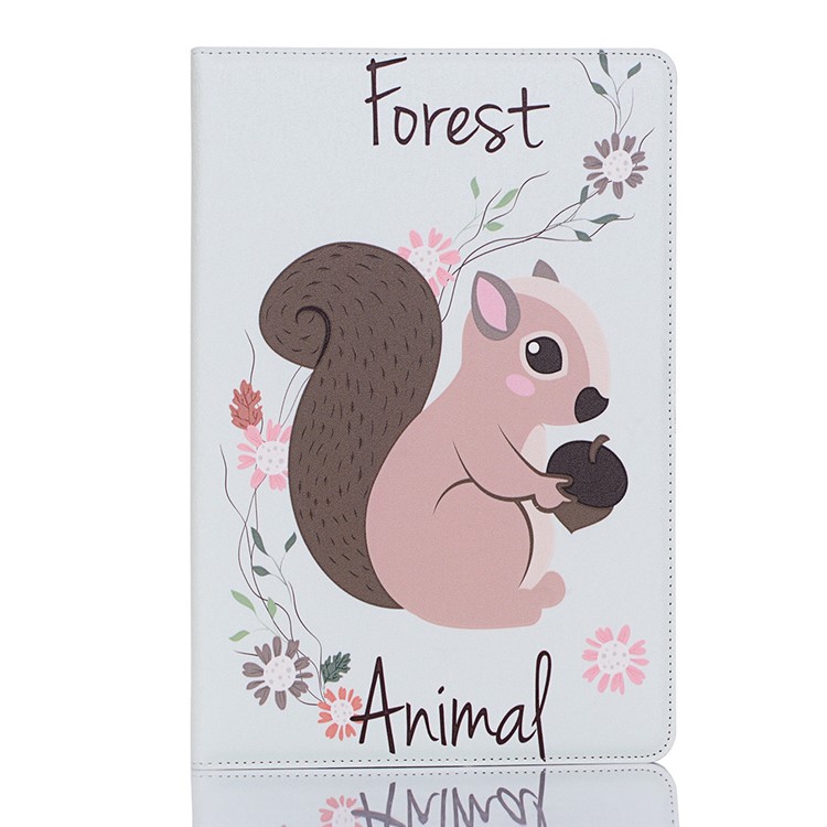 

Pattern Printing Stand Wallet Leather Tablet Protective Cover for Galaxy Tab A 10.1 (2019) SM-T510 / SM-T515 - Squirrel, Galaxy Tab A 10.1 (2019)