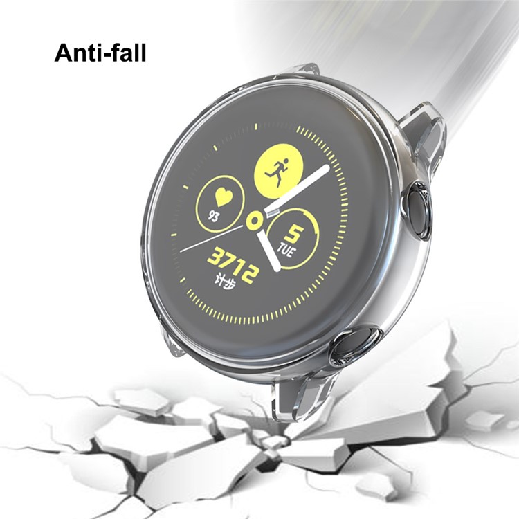 HAT PRINCE Transparent All-wrapped TPU Protective Case for Samsung Galaxy Watch Active-2