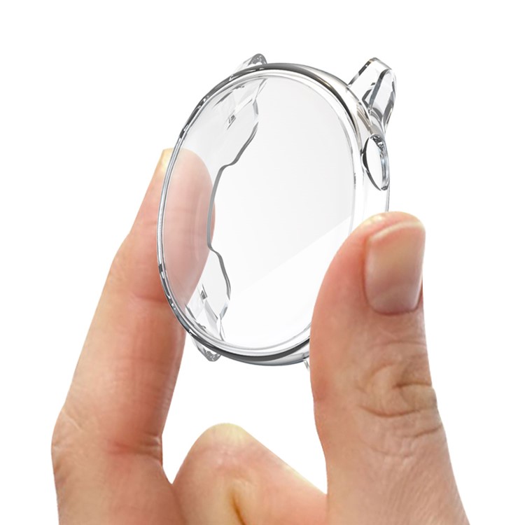 HAT PRINCE Transparent All-wrapped TPU Protective Case for Samsung Galaxy Watch Active-5