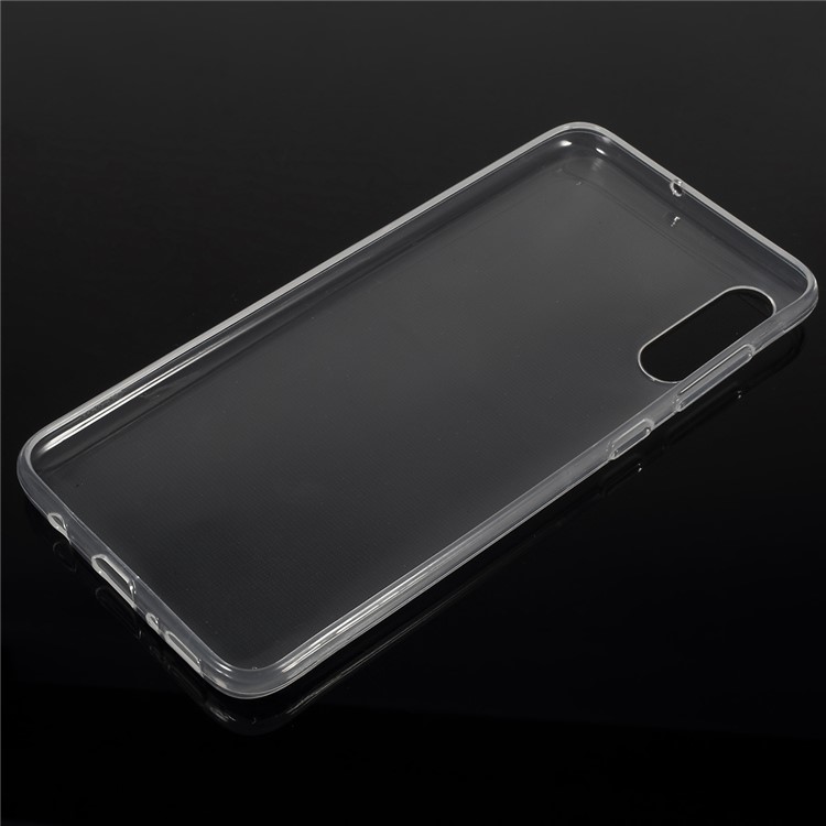 50Pcs Transparent Soft TPU Cell Phone Case for Samsung Galaxy A70-2