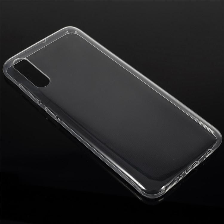 50Pcs Transparent Soft TPU Cell Phone Case for Samsung Galaxy A70-3