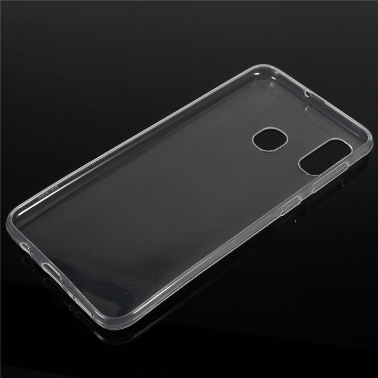 50Pcs 1.0mm Thickness Soft TPU Phone Casing for Samsung Galaxy A30/A20 - Transparent-2