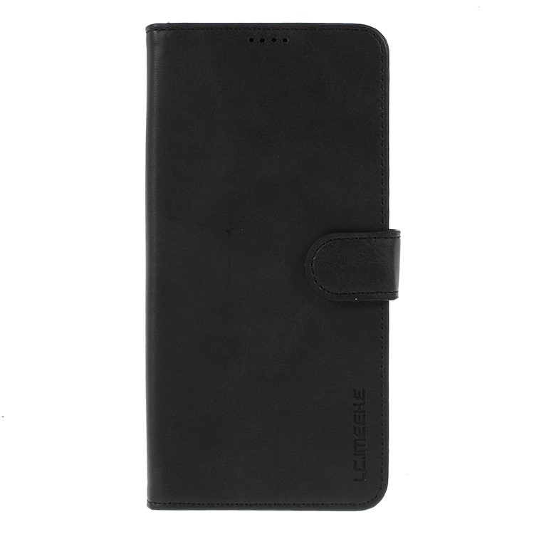 LC.IMEEKE Leather Wallet Case for Samsung Galaxy M30/A40s - Black-3