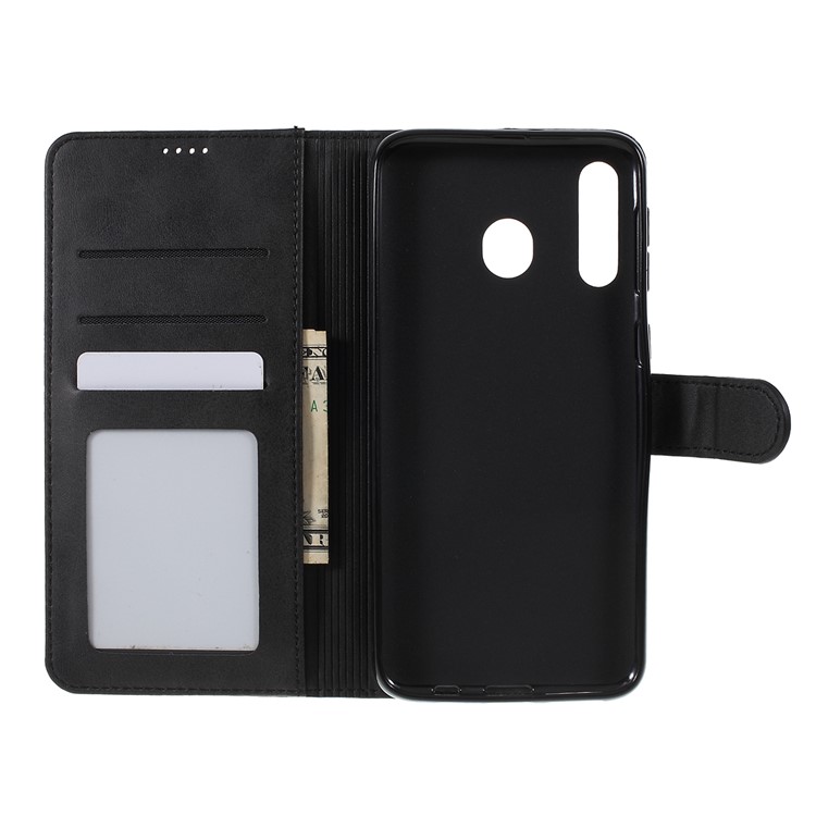 LC.IMEEKE Leather Wallet Case for Samsung Galaxy M30/A40s - Black-9