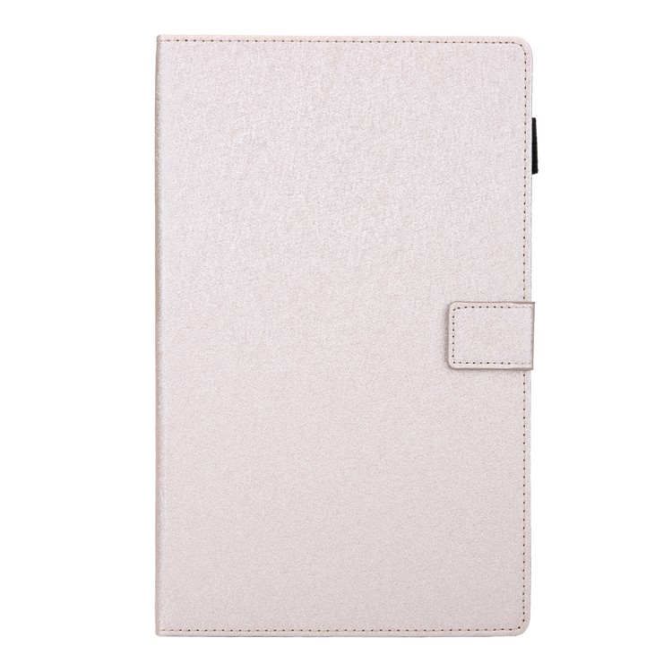 Lines Skin Card Slots Stand PU Leather Tablet Protective Case for Samsung Galaxy Tab A 10.1 (2016) - White-2