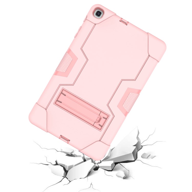Shock Proof Hybrid TPU + PC Tablet Cover with Kickstand for Samsung Galaxy Tab A 10.1 (2019) - Pink-7
