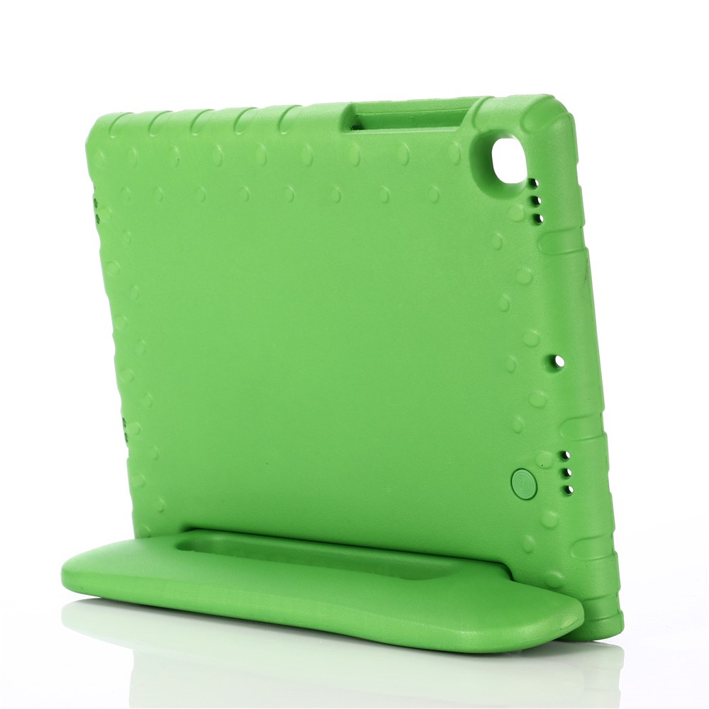 Étui de Couverture de Tablette en Mousse EVA à L'épreuve Avec la Tenue Pour Samsung Galaxy Tab S5e SM-T720 - Vert