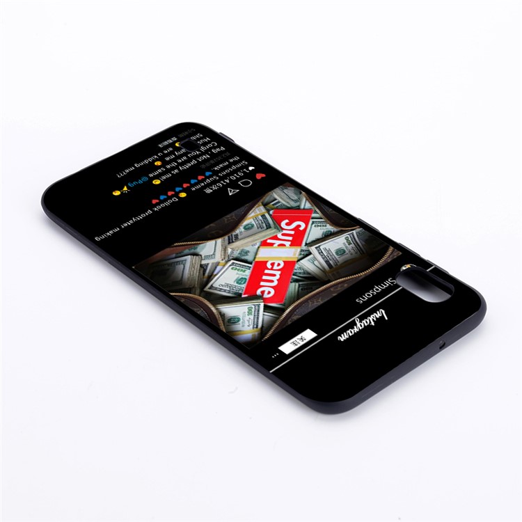 Pattern Printing Flexi Matte TPU Phone Cover for Samsung Galaxy A10 - Instragram Pattern-2