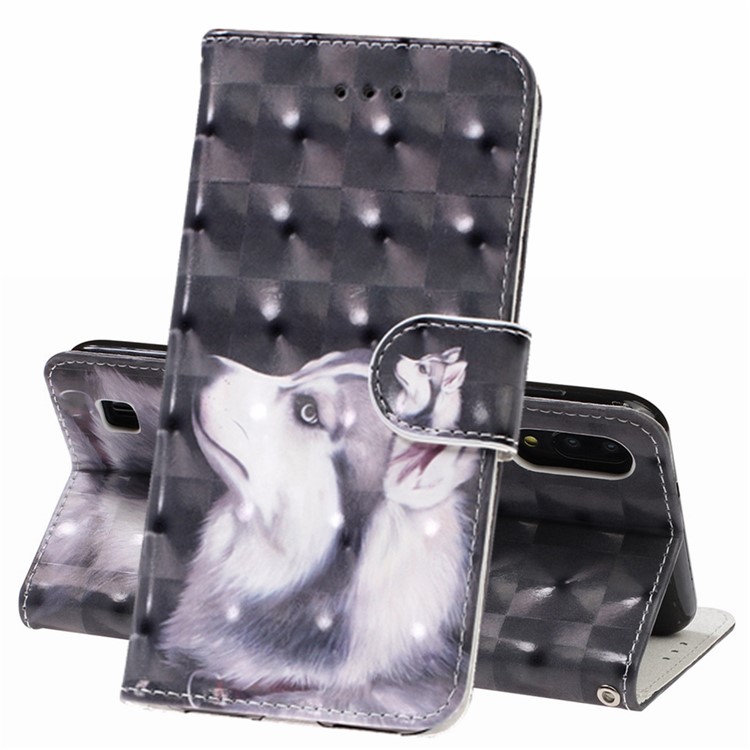 Custodia Per Portafoglio In Pelle Stampa Motivo Decorativo Motivo Luci Per Samsung Galaxy M10 / A10 - Volpe-1