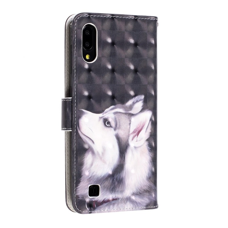 Custodia Per Portafoglio In Pelle Stampa Motivo Decorativo Motivo Luci Per Samsung Galaxy M10 / A10 - Volpe-4