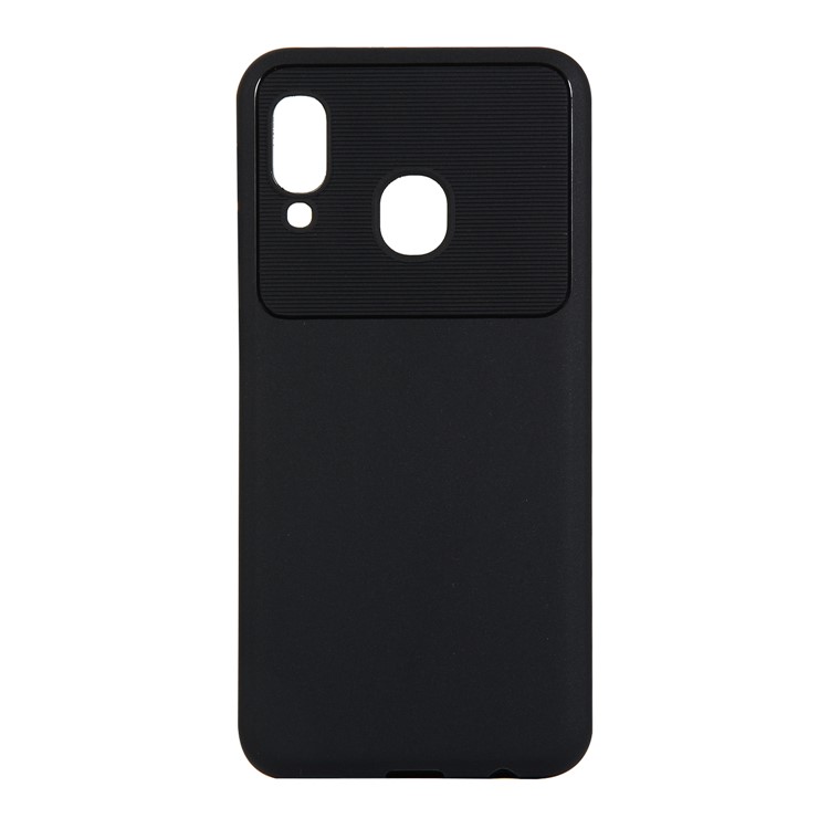 Armour Series Soft TPU Phone Cover for Samsung Galaxy A20e - Black-2