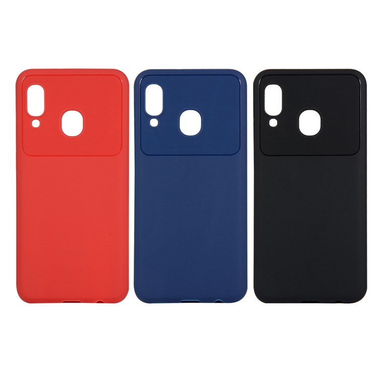 Armour Series Soft TPU Phone Cover for Samsung Galaxy A20e - Black-7