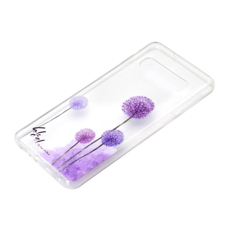 Pattern Printing TPU Case for Samsung Galaxy S10 5G - Dandelion Pattern-3