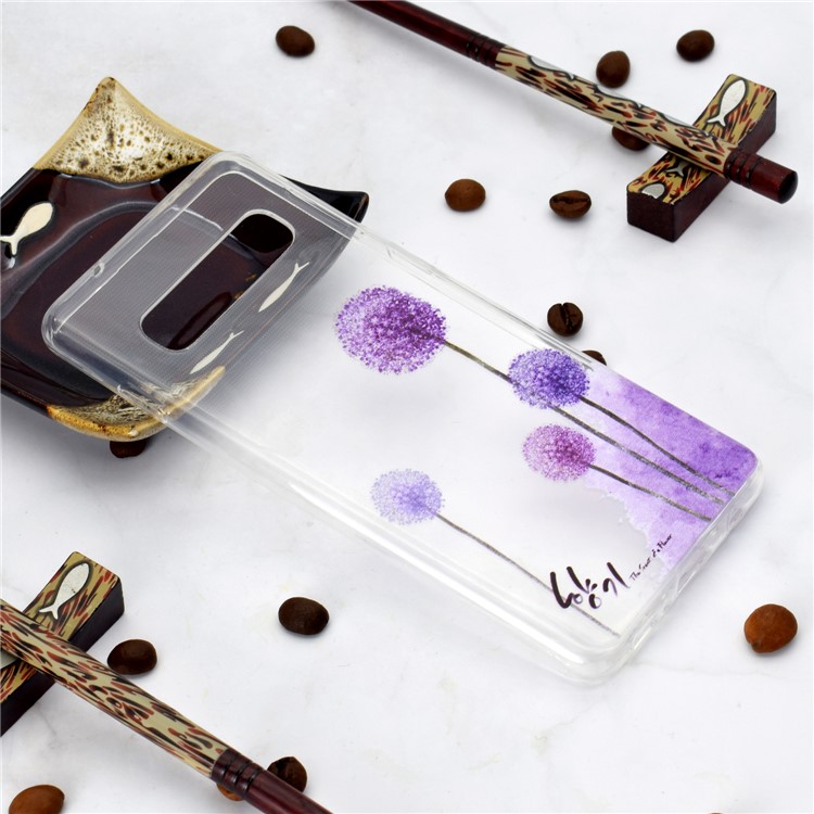 Pattern Printing TPU Case for Samsung Galaxy S10 5G - Dandelion Pattern-6