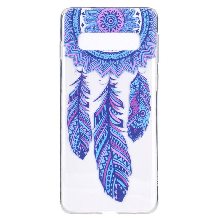 Pattern Printing TPU Case for Samsung Galaxy S10 5G - Dream Catcher-2