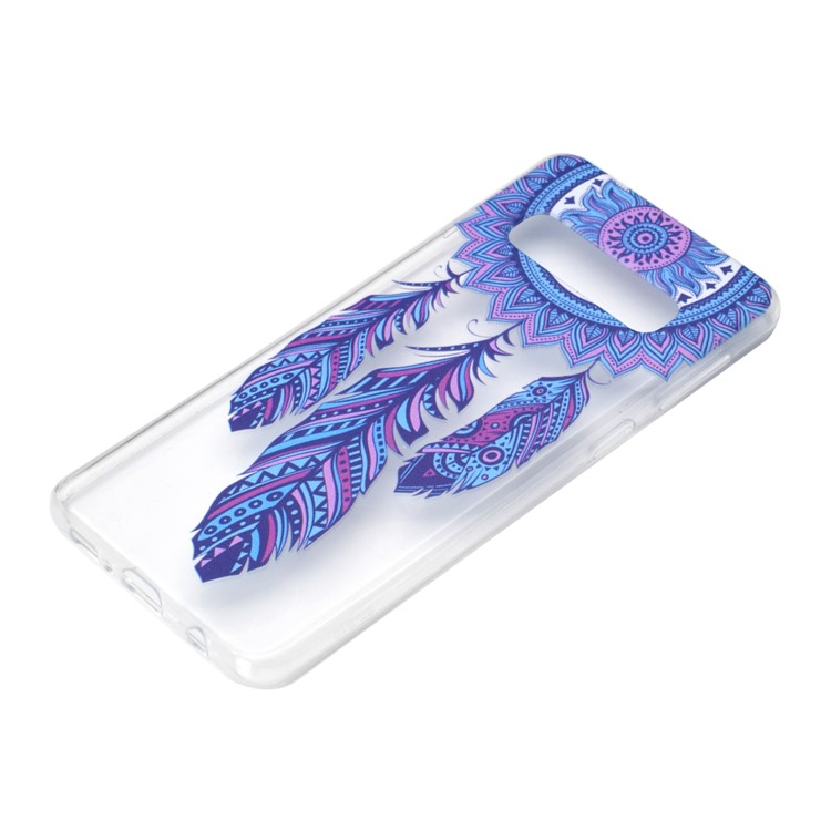 Pattern Printing TPU Case for Samsung Galaxy S10 5G - Dream Catcher-3