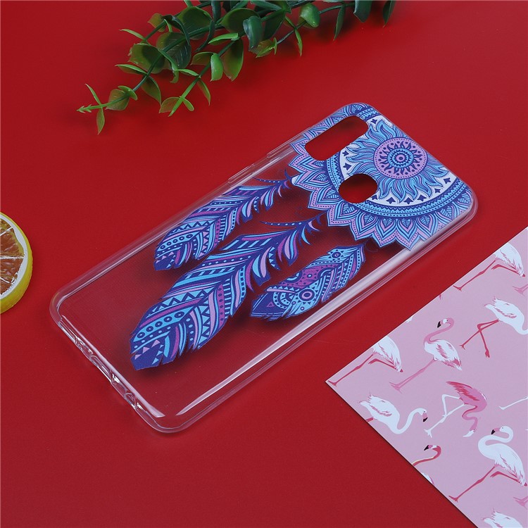 Ultra-thin TPU Phone Protective Case for Samsung Galaxy A20e - Dream Catcher-1