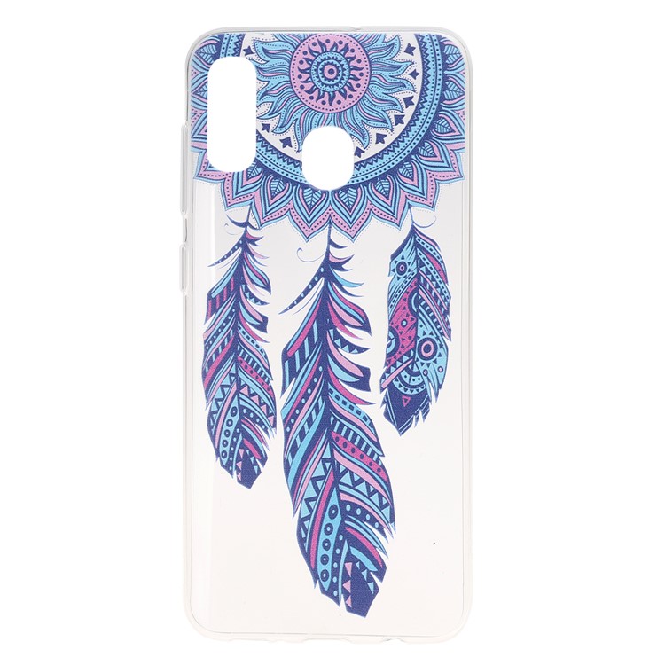 Ultra-thin TPU Phone Protective Case for Samsung Galaxy A20e - Dream Catcher-2