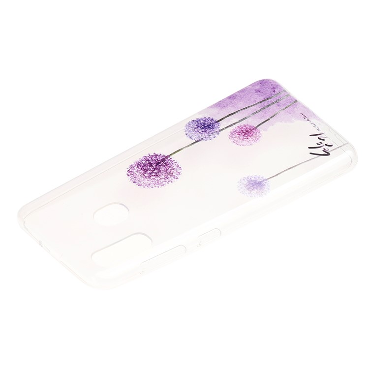 Ultra-thin TPU Phone Protective Case for Samsung Galaxy A20e - Dandelion-3