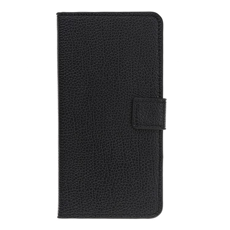 Litchi Texture PU Leather Phone Cover for Samsung Galaxy A20e - Black-2