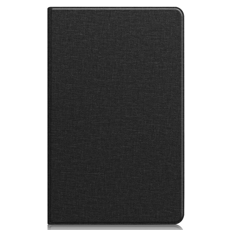 Cloth Texture Stand Leather Protective Casing for Samsung Galaxy Tab S5e SM-T720 / SM-T725 - Black-8