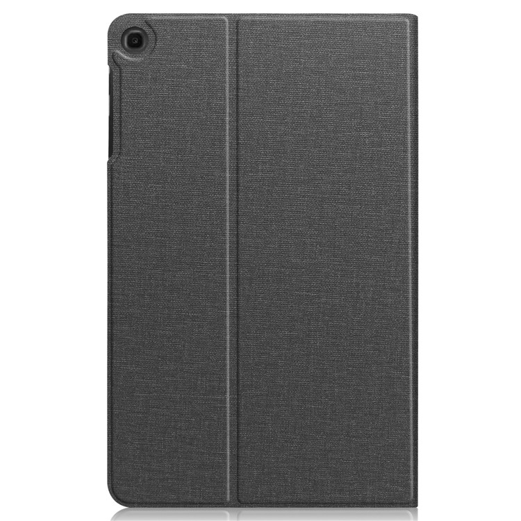Cloth Texture Stand Leather Protective Casing for Samsung Galaxy Tab S5e SM-T720 / SM-T725 - Grey-7