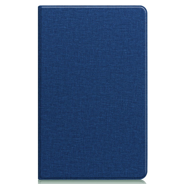 Cloth Texture Stand Leather Protective Casing for Samsung Galaxy Tab S5e SM-T720 / SM-T725 - Blue-8