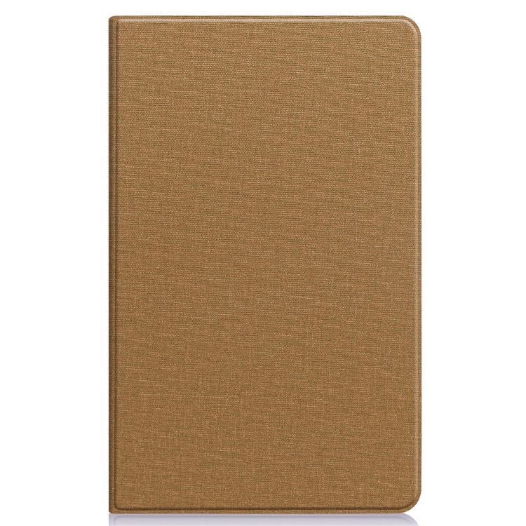 Cloth Texture Stand Leather Protective Casing for Samsung Galaxy Tab S5e SM-T720 / SM-T725 - Light Brown-8
