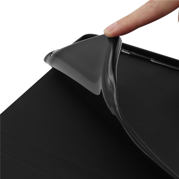 Cloth Texture Stand Leather Protective Casing for Samsung Galaxy Tab S5e SM-T720 / SM-T725 - Light Brown-9