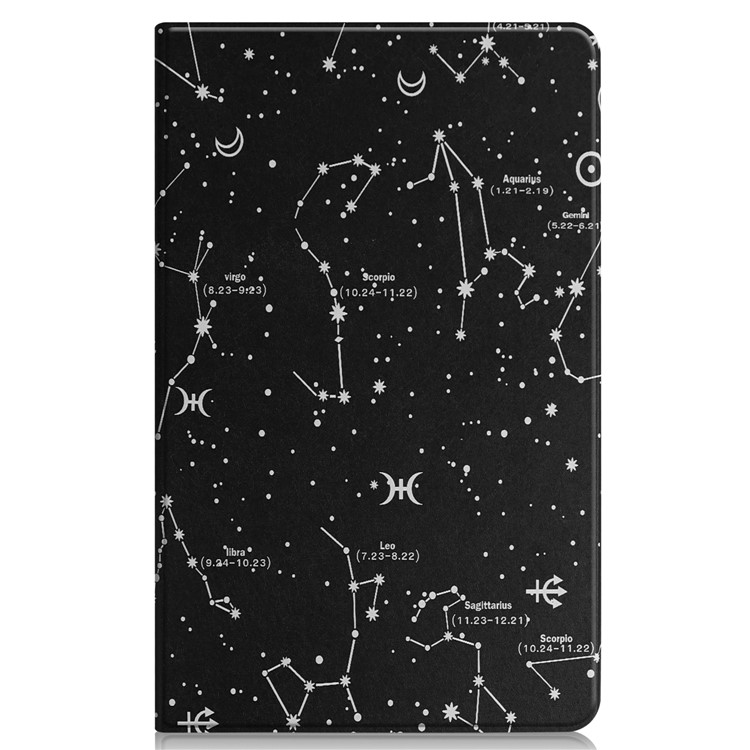 Pattern Printing Flip Leather Tablet Stand Case for Samsung Galaxy Tab S5e SM-T720 / SM-T725 - Constellation Pattern-7