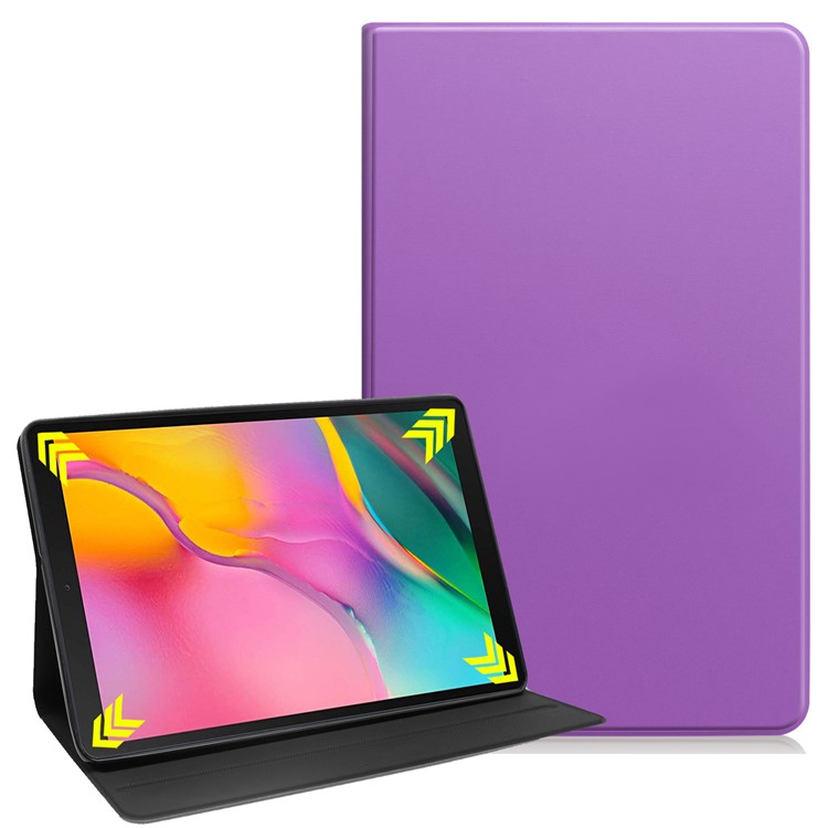 

Сплошной Цвет Подставка Кожаный Защитный Кожух Для Samsung Galaxy Tab S5E SM-T720 / SM-T725 - Пурпурный, Galaxy Tab S5e SM-T720