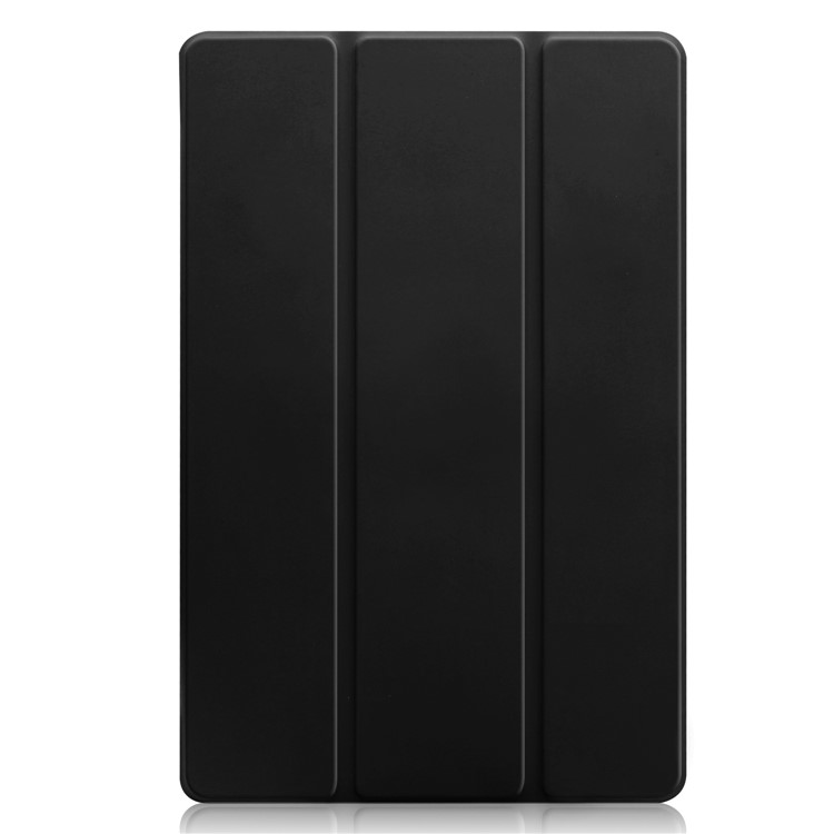 Tri-fold PU Leather Stand Tablet Cover for Samsung Galaxy Tab S5e SM-T720 / SM-T725 - Black-8