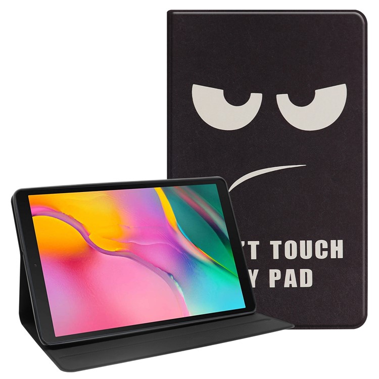Pattern Printing Leather Tablet Stand Case Cover for Samsung Galaxy Tab A 10.1 (2019) / T515 - Style A-1