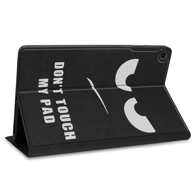 Pattern Printing Leather Tablet Stand Case Cover for Samsung Galaxy Tab A 10.1 (2019) / T515 - Style A-6