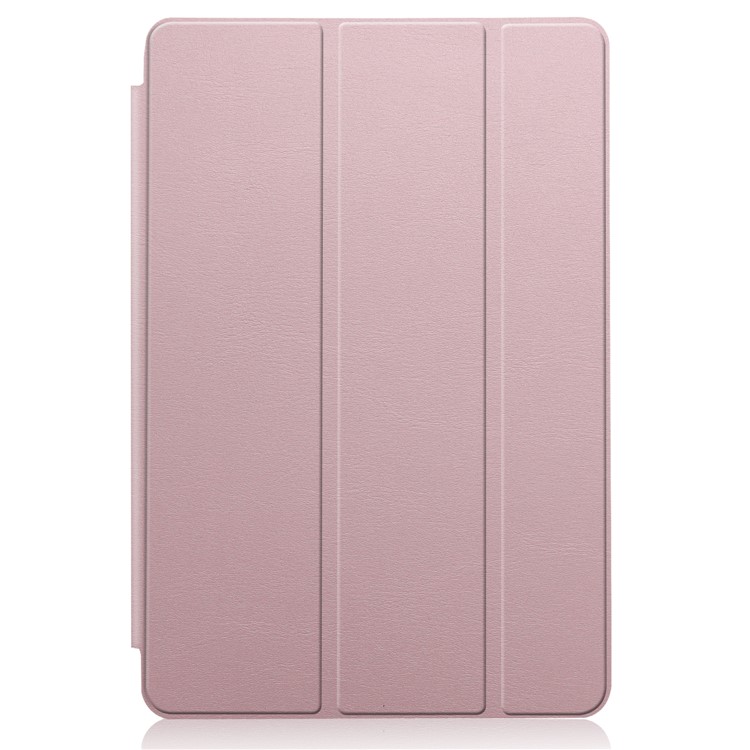Funda Inteligente De Cuero Con Triple Soporte Para Samsung Galaxy Tab S5e SM-T720 - Oro Rosa-7