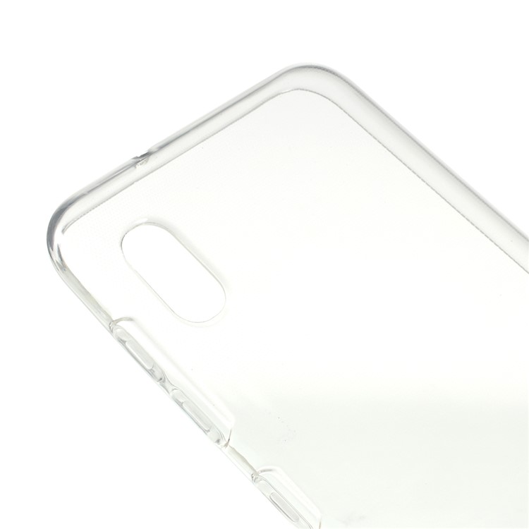 Transparent Glossy TPU Mobile Phone Cover Case for Samsung Galaxy A10-2