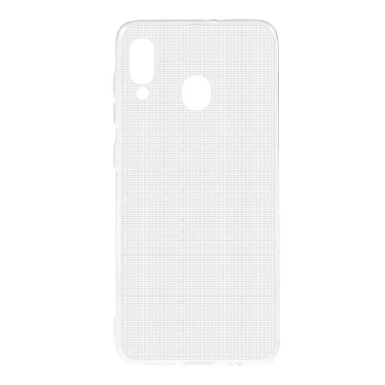 Transparent Gel TPU Phone Shell for Samsung Galaxy A20/A30-1