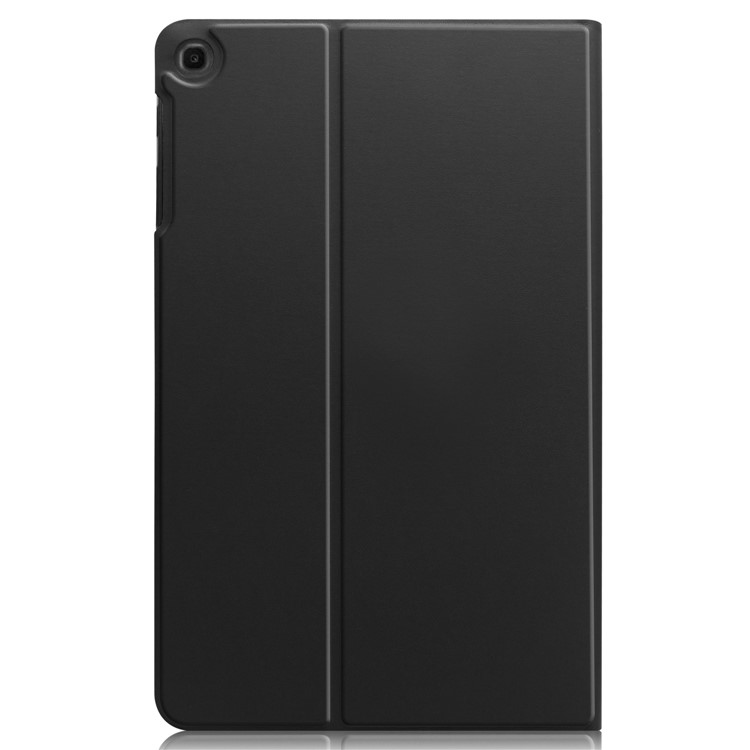 Embalagem Protetora De Couro Da Tabuleta Do Plutônio Do Suporte Da Cor Sólida Para A Aba A Da Galáxia De Samsung 10.1 (2019) - Preto-7