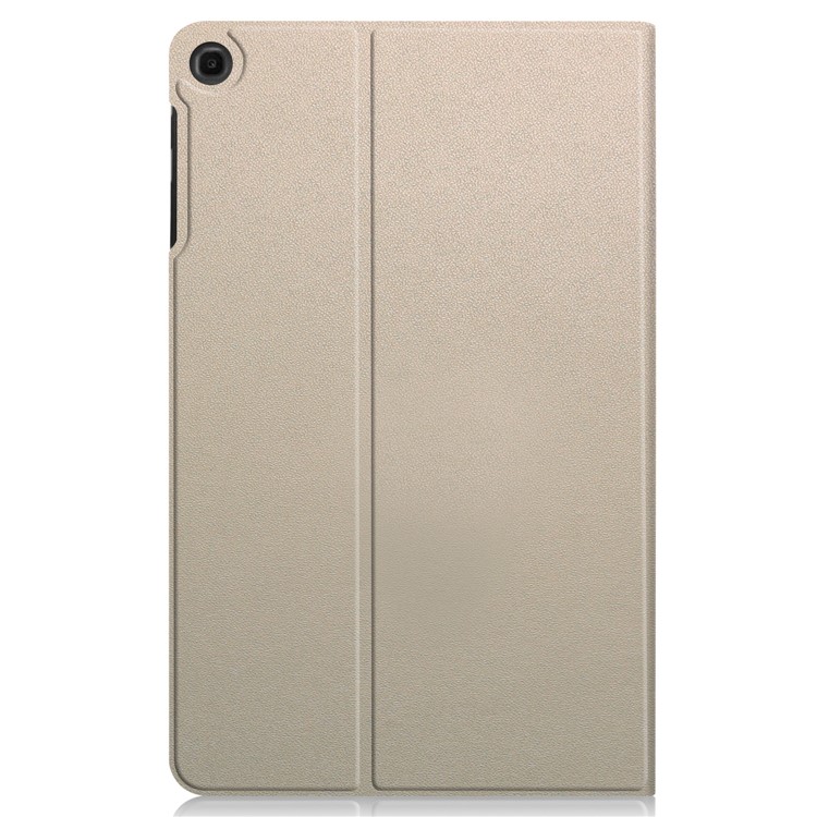 Solid Color Stand PU Leather Protective Tablet Casing for Samsung Galaxy Tab A 10.1 (2019) - Gold-6