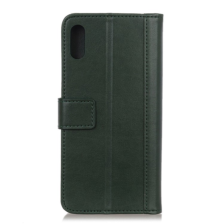 PU Leather Wallet Stand Case Cover for Samsung Galaxy A10e - Green-10