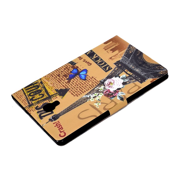 Custodia Per Tablet In Pelle Con Stampa Shockproof Modello Stand PU Tablet Per Samsung Galaxy Tab A 10.5 (2018) T590 T595 - Torre Eiffel-9